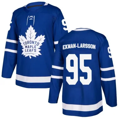 Blue Men's Oliver Ekman-Larsson Authentic Toronto Maple Leafs Home Jersey