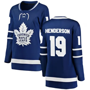 Blue Women's Paul Henderson Breakaway Toronto Maple Leafs Home Jersey