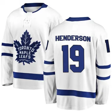 White Men's Paul Henderson Breakaway Toronto Maple Leafs Away Jersey